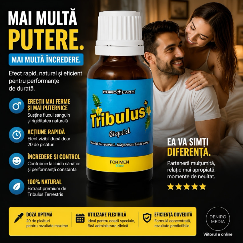 Stimulent Erecție Tribulus 20ml
