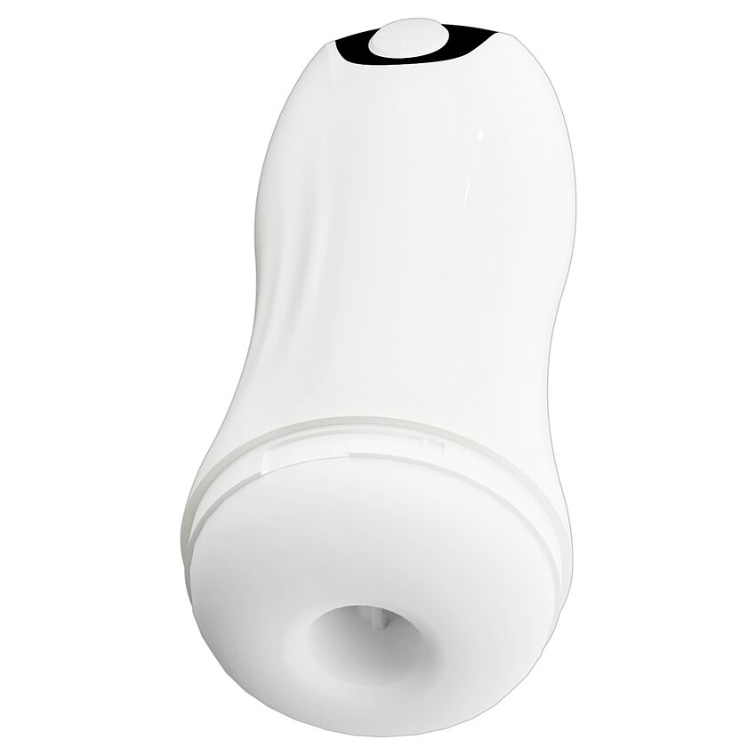 Stroker Masturbator 10 Moduri Vibrație 3 Viteze Sucțiune Alb
