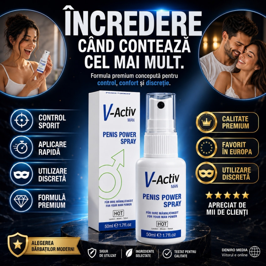 Super Atomizator Performanță Masculină 50ml