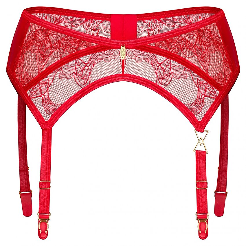 Portjartier Obsessive Aliosa Roșu L-XL