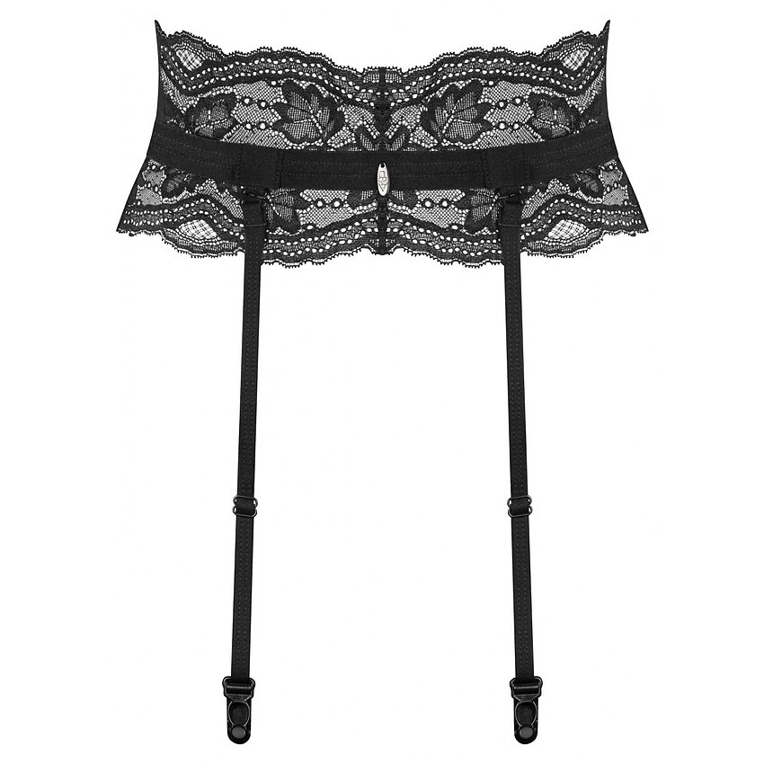 Portjartier Obsessive Nutris Negru XL-2XL