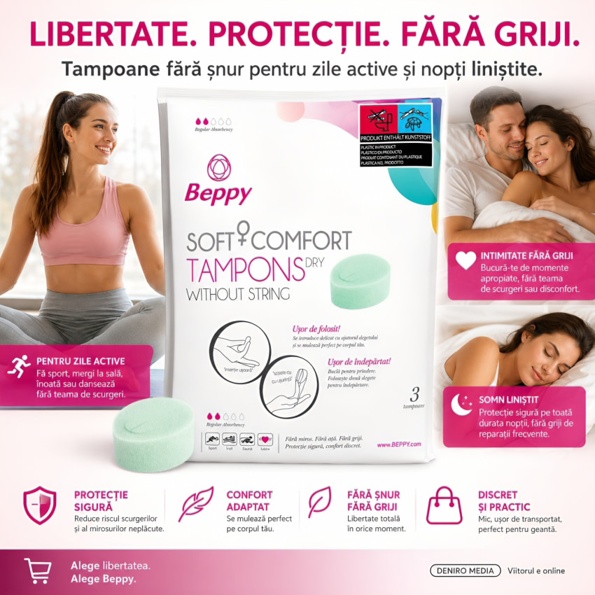 Tampoane Beppy Soft And Confort Dry 30 Bucăți