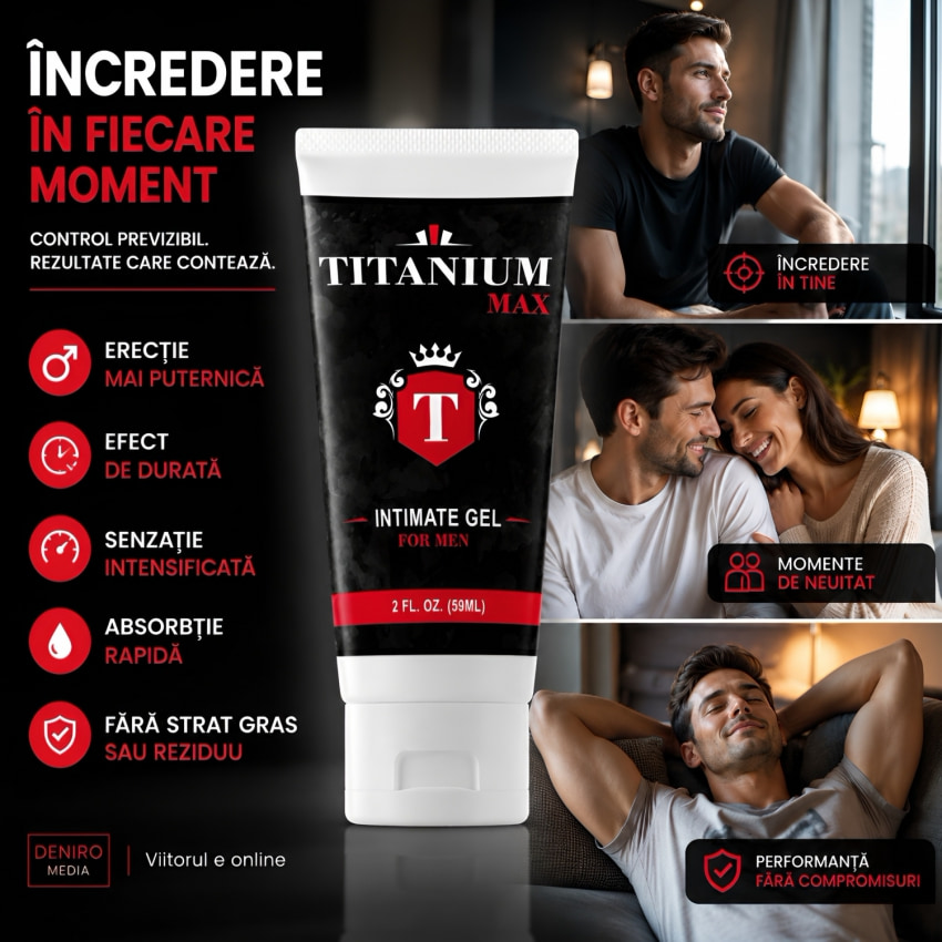 Titanium Max Gel Mărirea Penisului 59ml