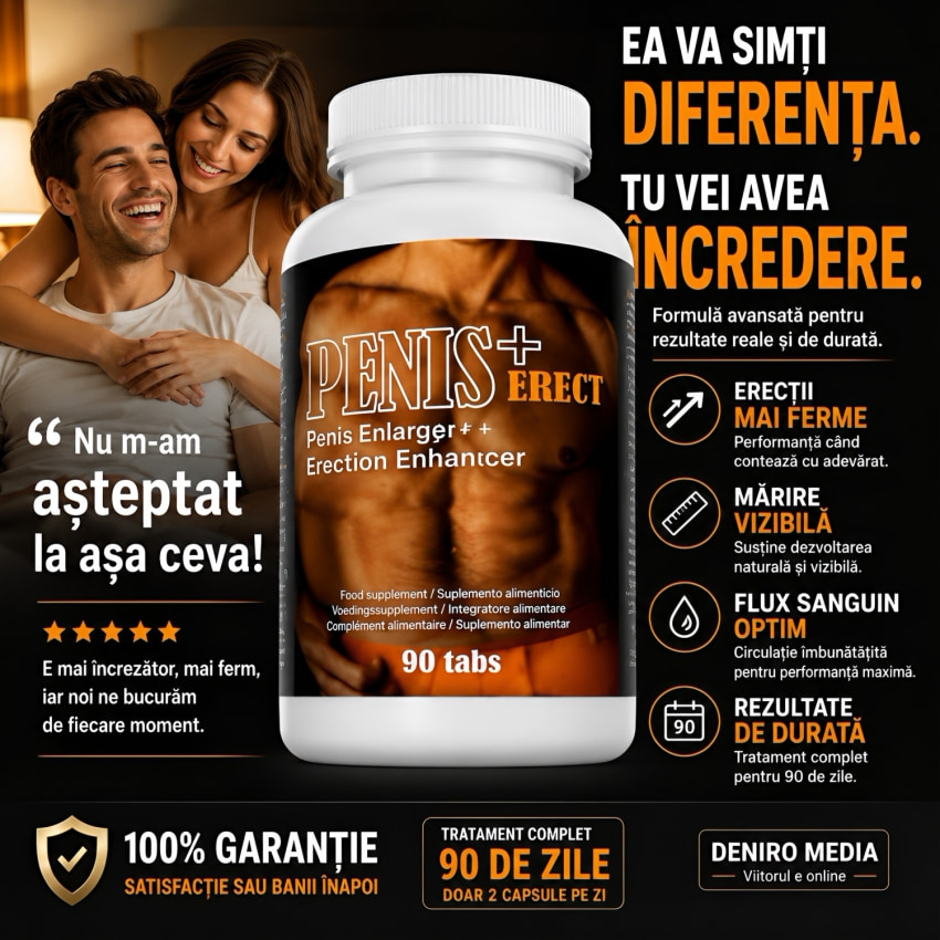 Tratament Creștere Penis Plus Erect 90buc