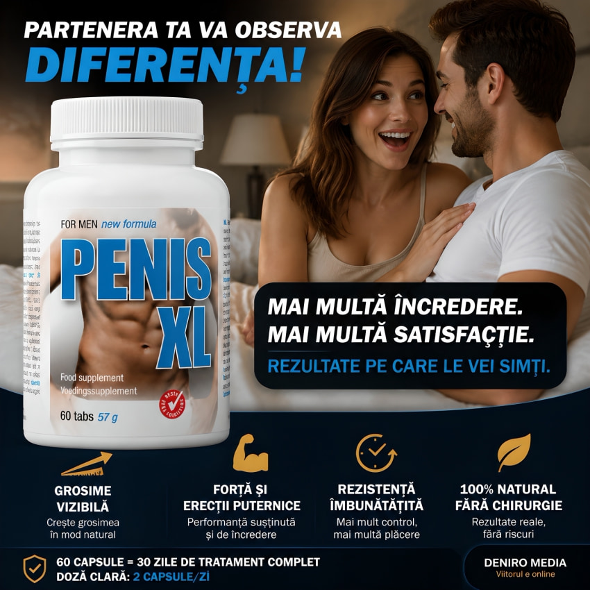 Tratament Mărirea Penisului Mădular XL 60buc