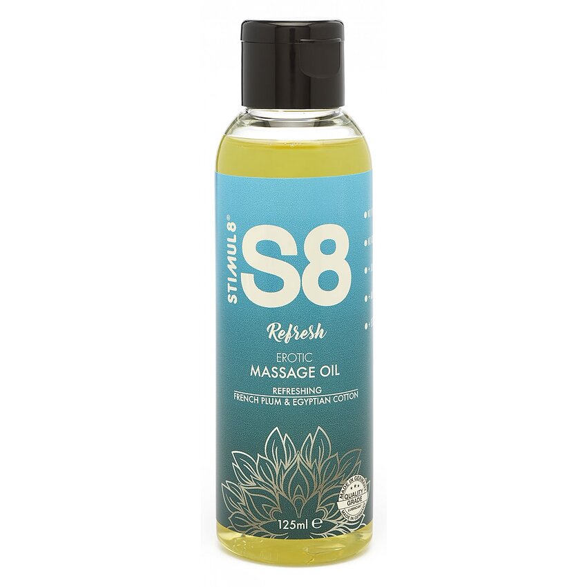 Ulei de Masaj S8 Prune & Bumbac 125ml