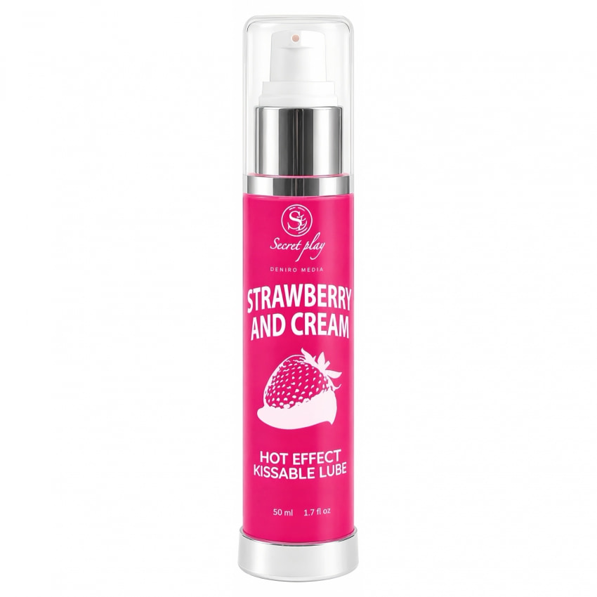 Ulei Masaj 2in1 Hot Effect Kissable Căpșuni 50ml