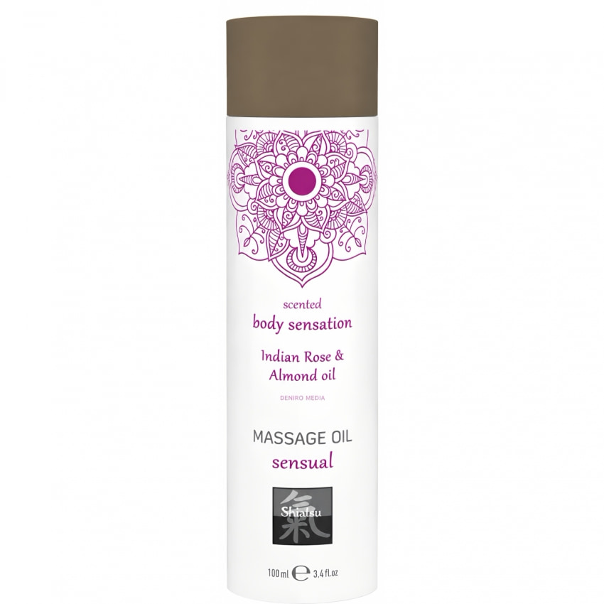 Ulei Masaj Senzual Shiatsu Trandafir Indian 100 ml