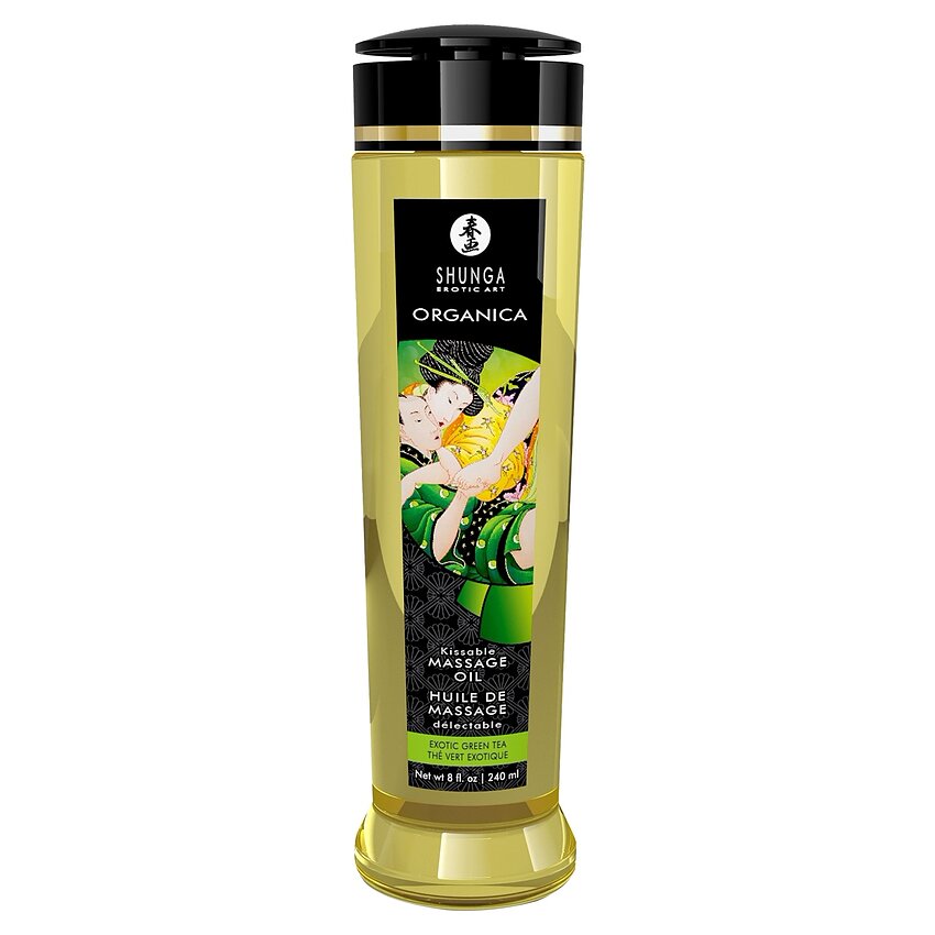 Ulei Masaj Shunga Organic Green Tea 250ml