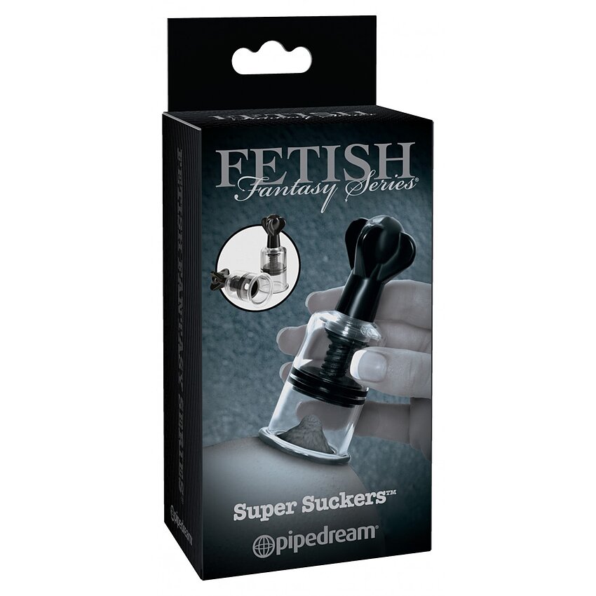 Ventuză Cu Vacuum Pentru Sfârcuri Pipedream Negru