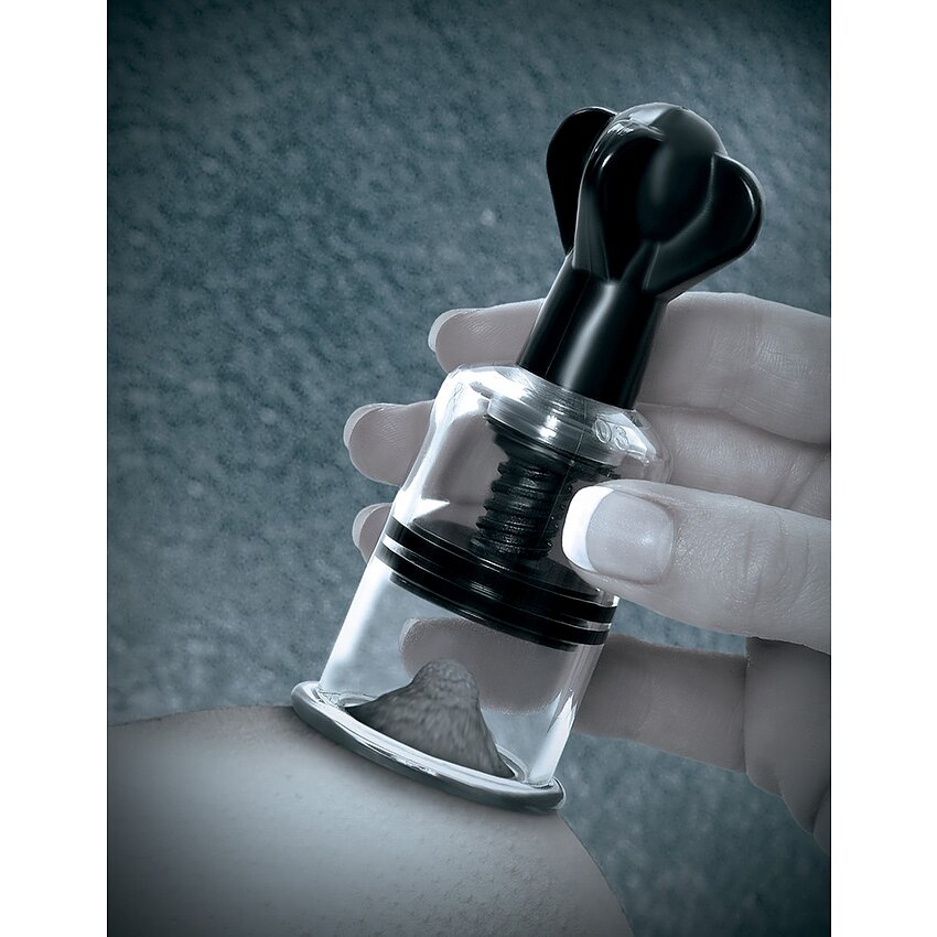 Ventuză Cu Vacuum Pentru Sfârcuri Pipedream Negru