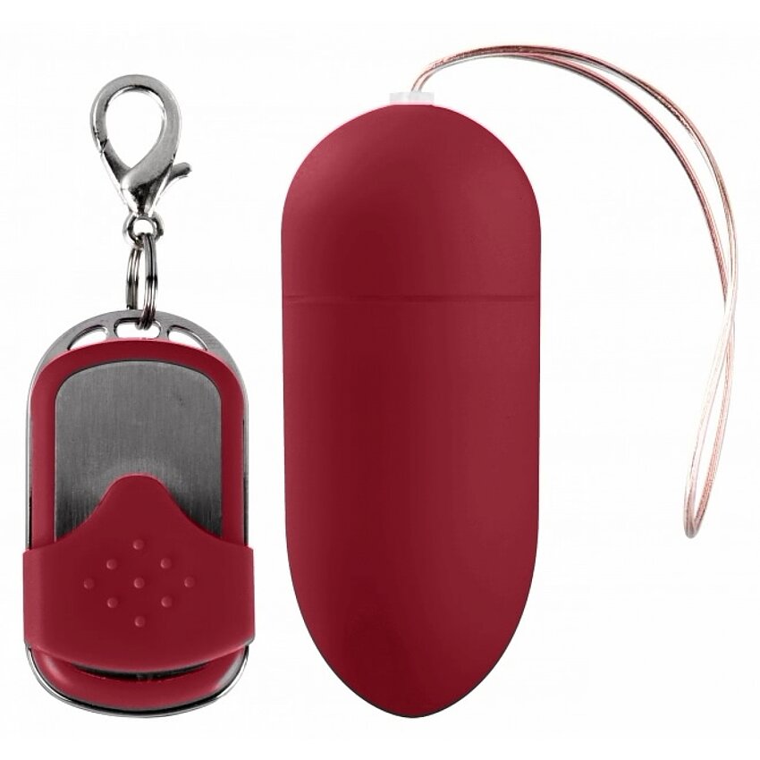 Vibrator 10 Speed Remote Egg Big Roșu