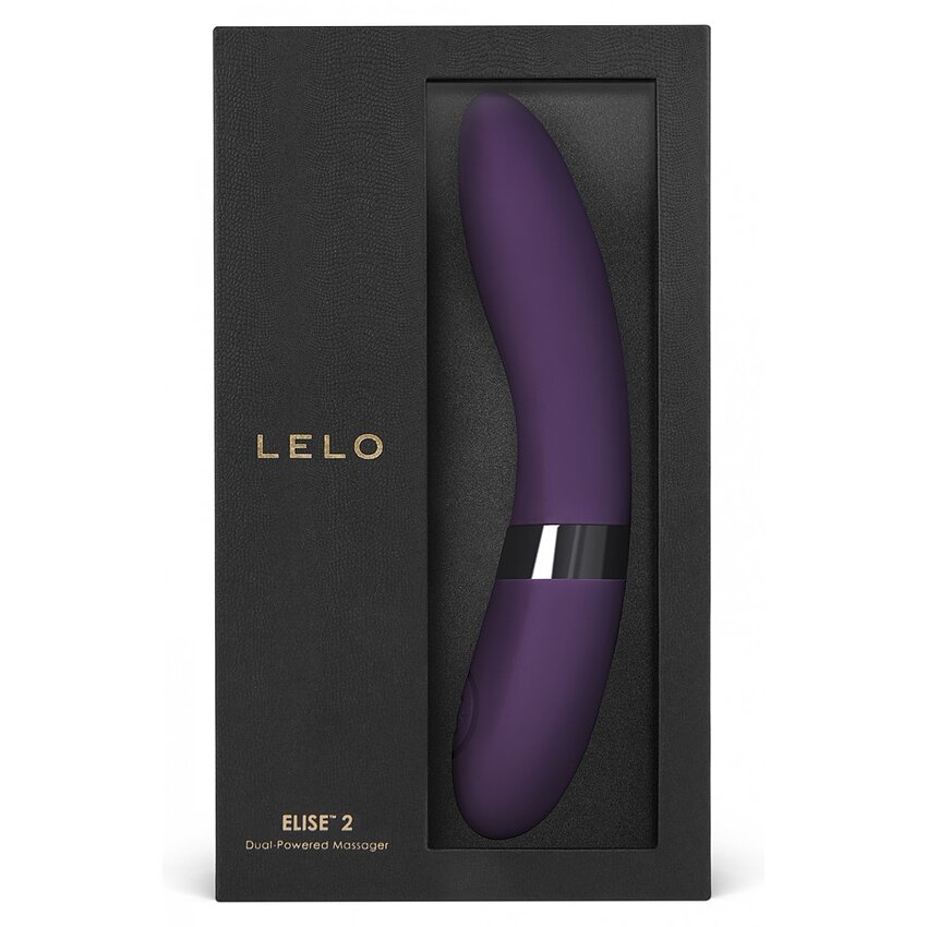 Vibrator Lelo Elise 2 Impermeabil pentru Punctul G Mov