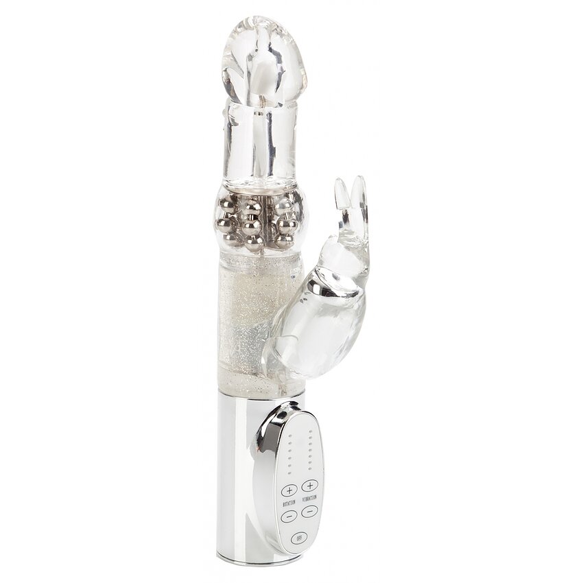 Vibrator Platinum CalExotics Jack 25cm Argintiu