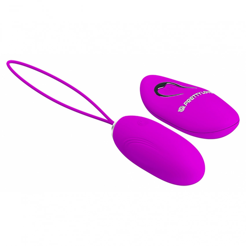 Ou Vibrator Cu Telecomandă Pulsații Puternice Mov
