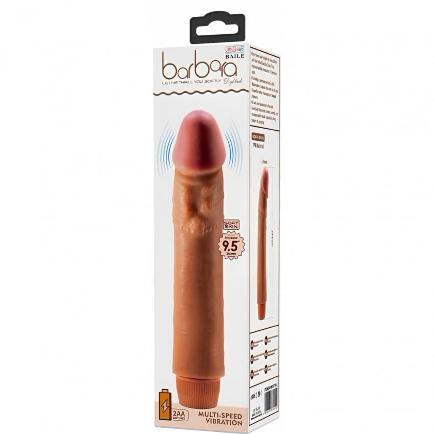Vibrator Realist Ergonomic Pentru Cuplu 24cm Multi‑viteze