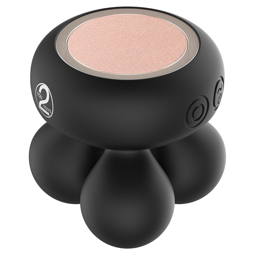 Warming Mini Massager cu Încălzire Negru