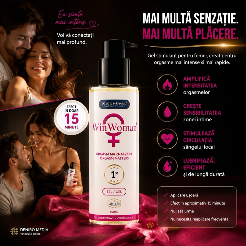Win Woman Gel Climax Puternic Și Creșterea Poftei 150ml