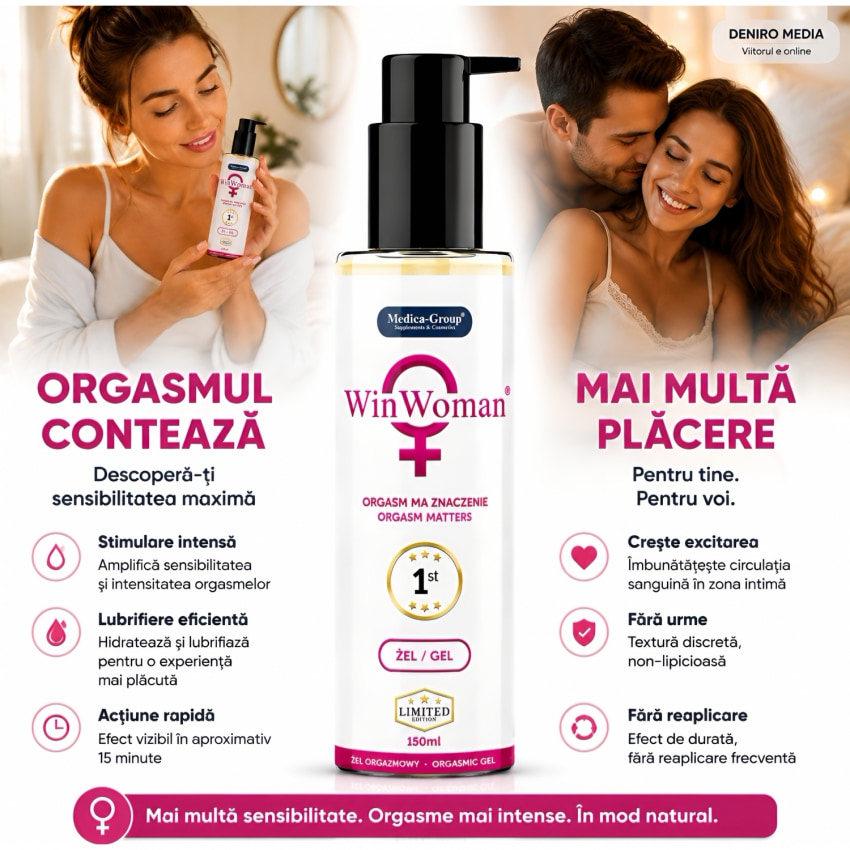 Win Woman Gel Orgasm Intens Și Creșterea Libidoului 150ml