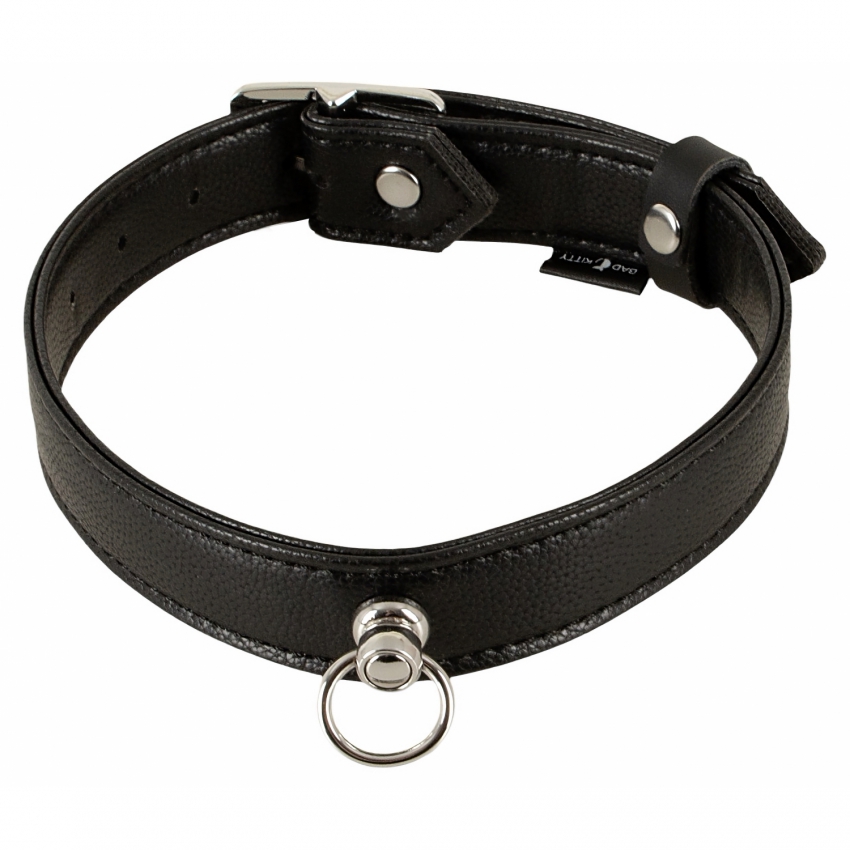 Zgardă Bondage Bad Kitty Negru